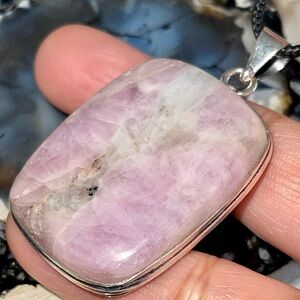 Beautiful Light Color Kunzite Pendant 2”